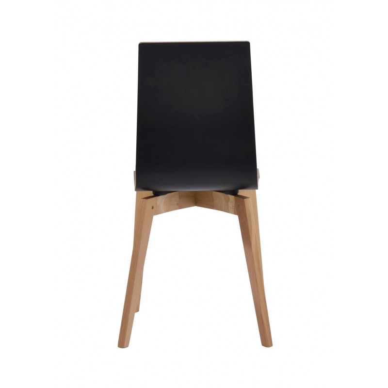 RO Gracy Dining Chair Black/Oak